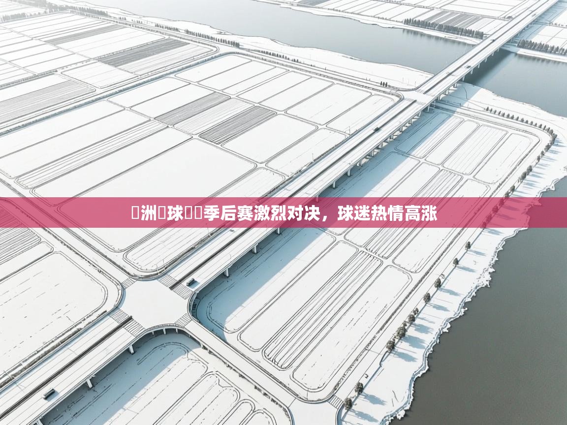 开云体育在线下载-歐洲籃球聯賽季后赛激烈对决，球迷热情高涨  第3张